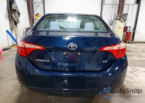 2017 Toyota Corolla L z USA, uszkodzony, nr VIN 2T1BURHE5HC939051